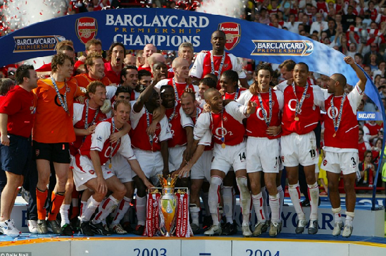 Image result for arsenal invincibles